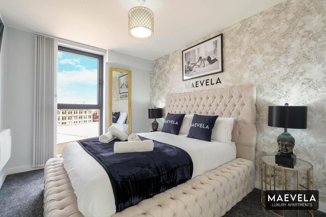 Maevela Apartments - Luxury Top Floor Penthouse - With Parking - 2 Bedroom New Build Apartment ✪ City Centre, Digbeth ✓ With Huge Patio Sliding Doors - City View - Rooftop Terrace - Ps4 & Smart Tv'S バーミンガム エクステリア 写真