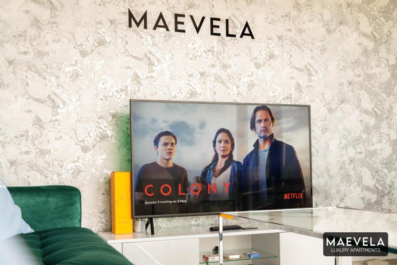 Maevela Apartments - Luxury Top Floor Penthouse - With Parking - 2 Bedroom New Build Apartment ✪ City Centre, Digbeth ✓ With Huge Patio Sliding Doors - City View - Rooftop Terrace - Ps4 & Smart Tv'S バーミンガム エクステリア 写真