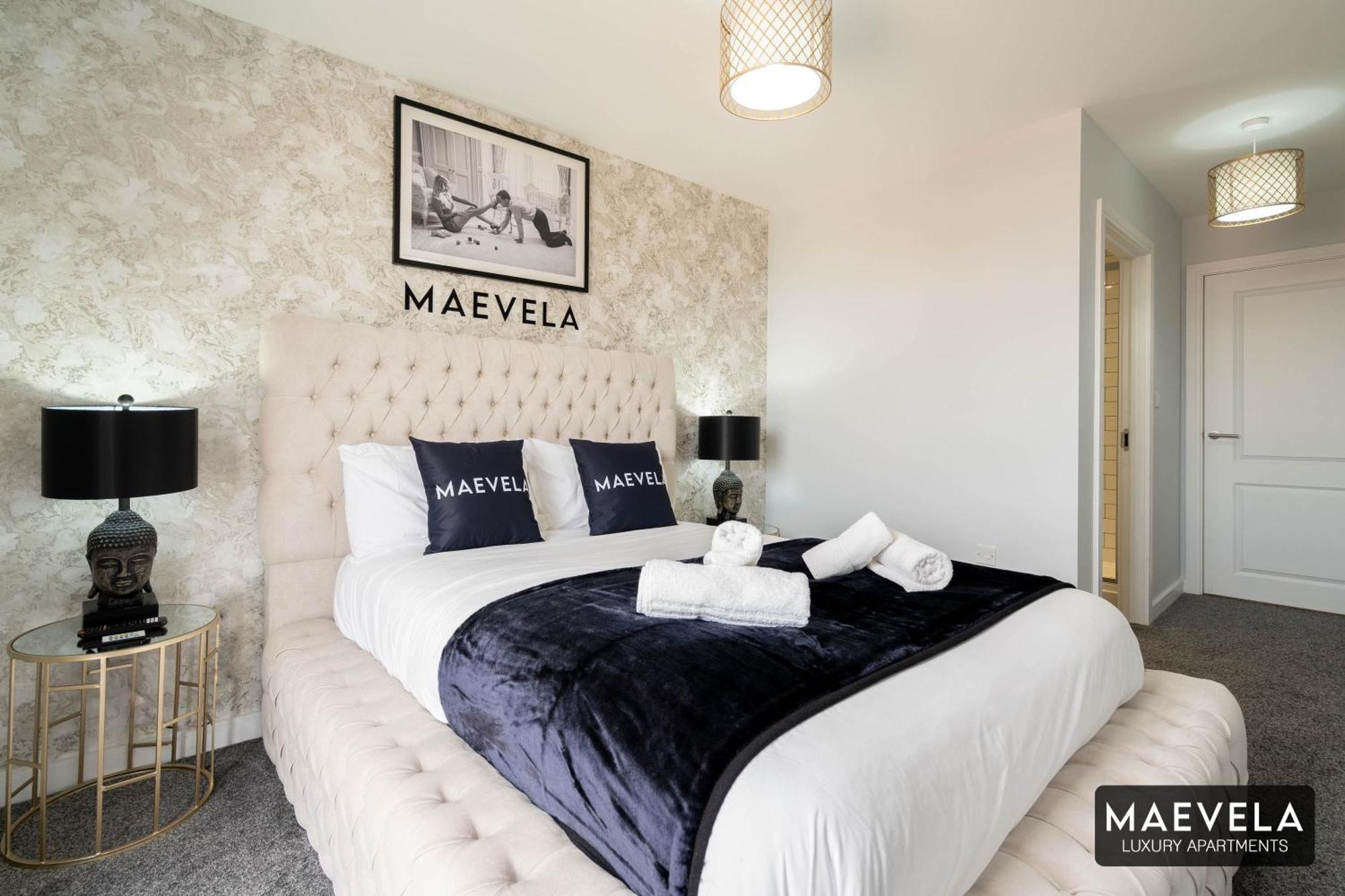 Maevela Apartments - Luxury Top Floor Penthouse - With Parking - 2 Bedroom New Build Apartment ✪ City Centre, Digbeth ✓ With Huge Patio Sliding Doors - City View - Rooftop Terrace - Ps4 & Smart Tv'S バーミンガム エクステリア 写真